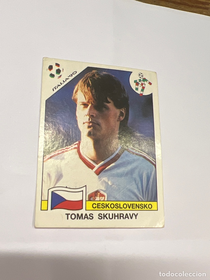 Figurine di Calcio: C1407. CROMO ITALIA 90 #94# CESKOSLOVENSKO TOMAS SKUHRAVY