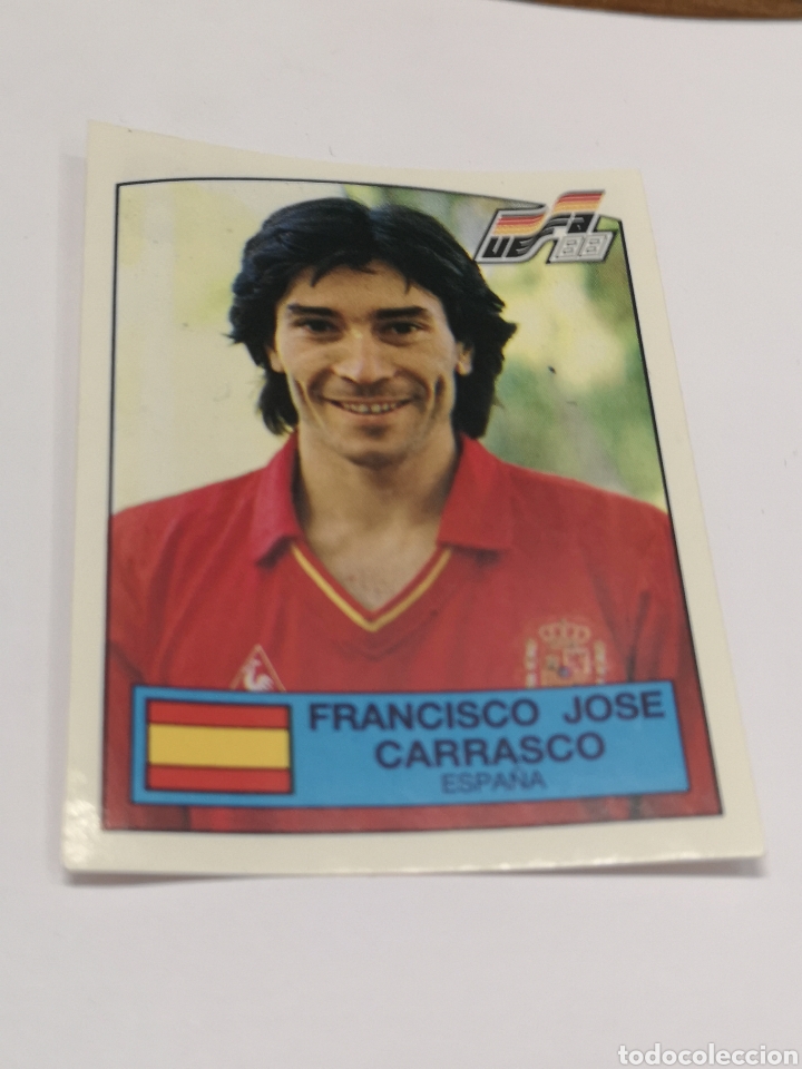 Cromos de F&uacute;tbol: C1444. CROMO EURO 88 #152# FRANCISCO JOSE CARRASCO