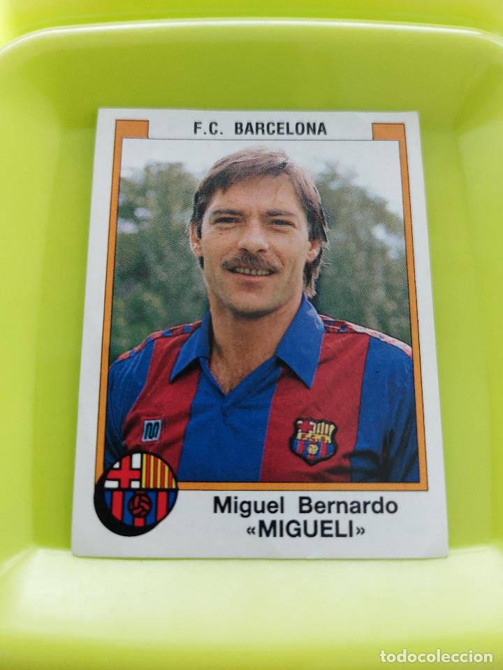 Cromos de F&uacute;tbol: MIGUELI FC BARCELONA FUTBOL 88 PANINI - CROMO 49 - LIGA 87 88 &ndash; NUEVO SIN PEGAR