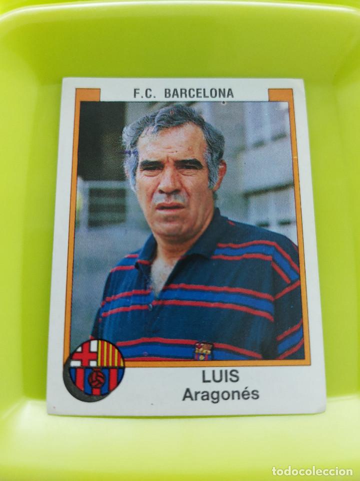Cromos de f&uacute;tbol: LUIS ARAGONES FC BARCELONA FUTBOL 88 PANINI - CROMO 44 - LIGA 87 88 &ndash; NUEVO SIN PEGAR