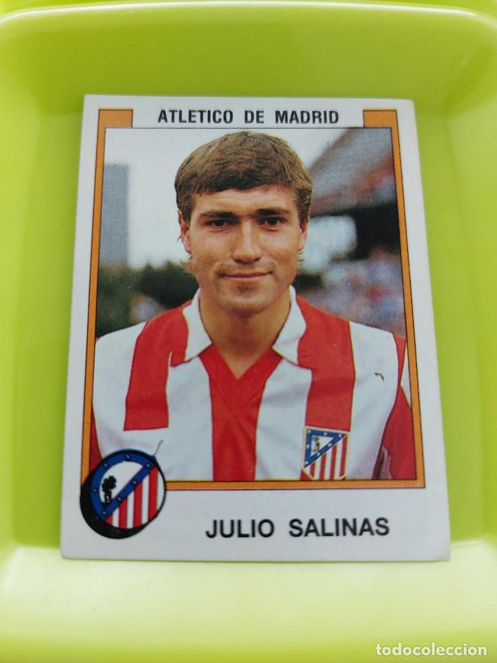 Cromos de f&uacute;tbol: JULIO SALINAS ATLETICO DE MADRID FUTBOL 88 PANINI - CROMO 38 - LIGA 87 88 &ndash; NUEVO SIN PEGAR