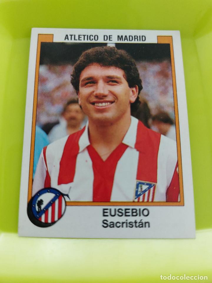Fu&szlig;ball-Sticker: EUSEBIO ATLETICO DE MADRID FUTBOL 88 PANINI - CROMO 32 - LIGA 87 88 &ndash; NUEVO SIN PEGAR