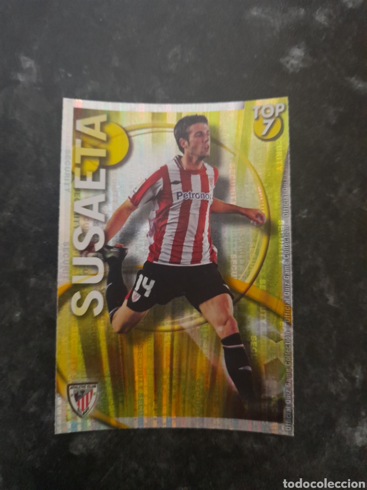 Cromos de f&uacute;tbol: N&deg;600 Susaeta Dorado Security Mundicromo 2010/2011