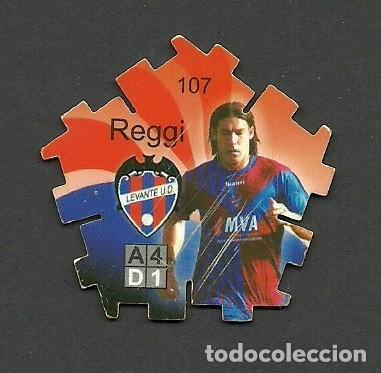 Cromos de Futebol: Tazos Tazo GREFUSA Los Tricks de la liga F&uacute;tbol 2004-05 Levante Reggi n&ordm; 107