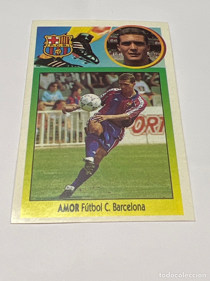 Fu&szlig;ball-Sticker: C1457. CROMO LIGA 93 94 AMOR F&Uacute;TBOL CLUB BARCELONA