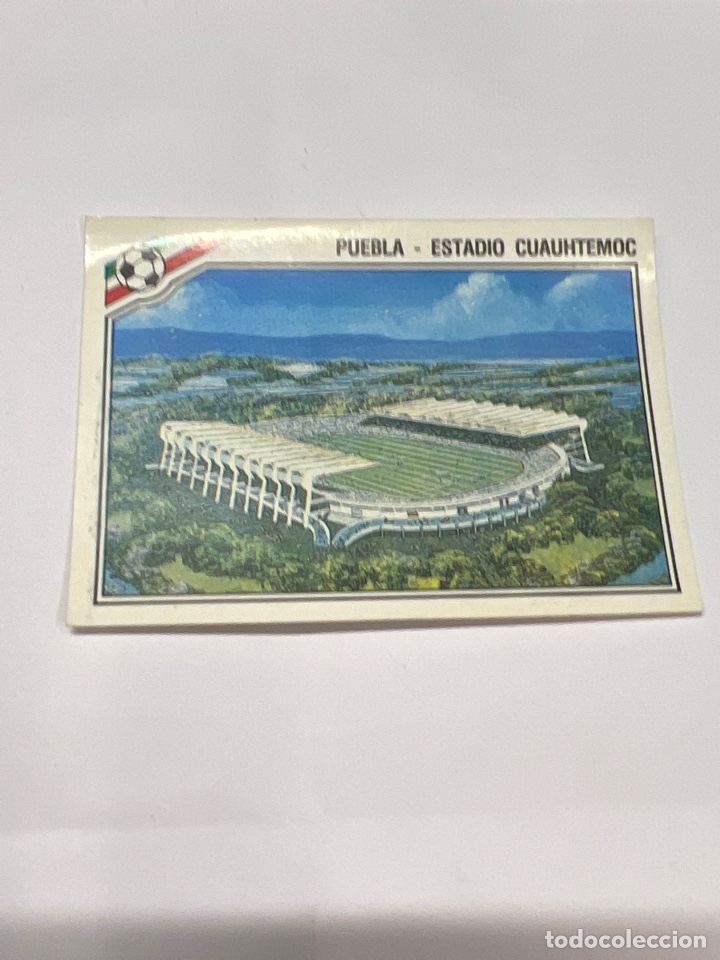 Figurine di Calcio: C1477. CROMO MEXICO 86 #31# PUEBLA ESTADIO CUAUHT&Eacute;MOC