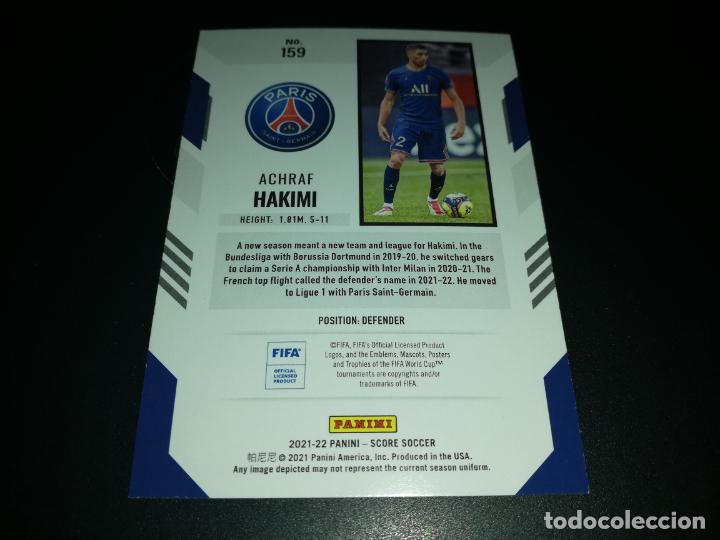 Achraf Hakimi 2021-22 Official Paris Saint-Germain Club Card #2 Very Rare ⚽️