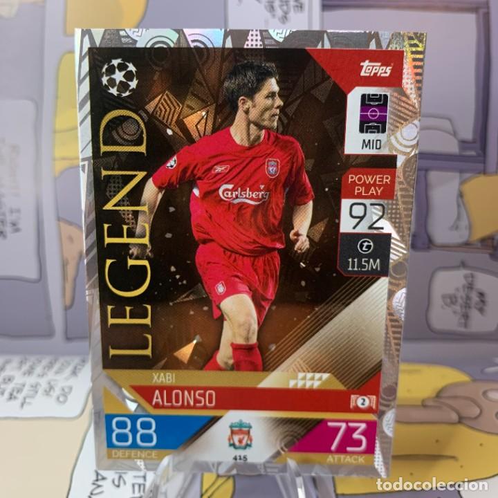 Cromos de F&uacute;tbol: XABI ALONSO 415 - LEGEND - LIVERPOOL - TOPPS MATCH ATTAX UCL UEFA CHAMPIONS LEAGUE 22 23 - NUEVA