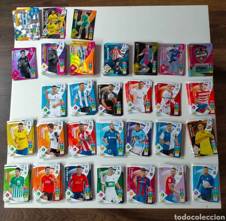 Cromos de F&uacute;tbol: 330 Cromos PANINI Adrenalyn 2021 - 2022 Liga Santander. Edici&oacute;n limitada, supercrack, diamante...