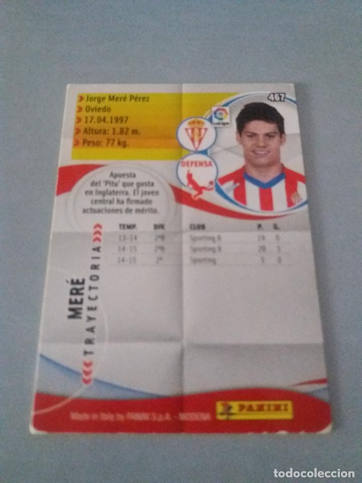 Cromos de f&uacute;tbol: Megacracks 15/16. 467- Mer&eacute;. Sporting. - Foto 2