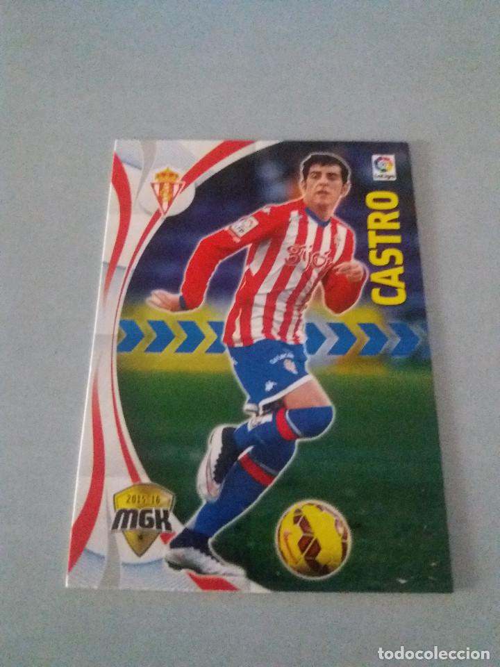 Cromos de f&uacute;tbol: Megacracks 15/16. 479- Castro. Sporting. - Foto 1