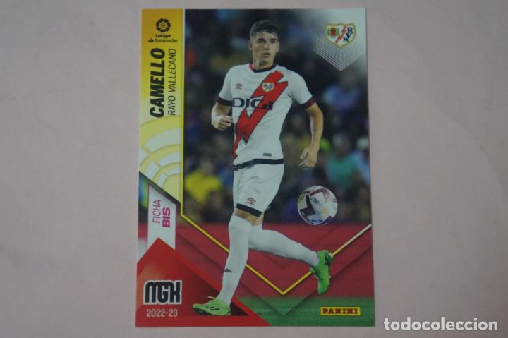Fu&szlig;ball-Sticker: TRADING CARD DE FUTBOL CAMELLO DEL RAYO VALLECANO N&ordm; 278 BIS LIGA MEGACRACKS 2022-2023/22-23