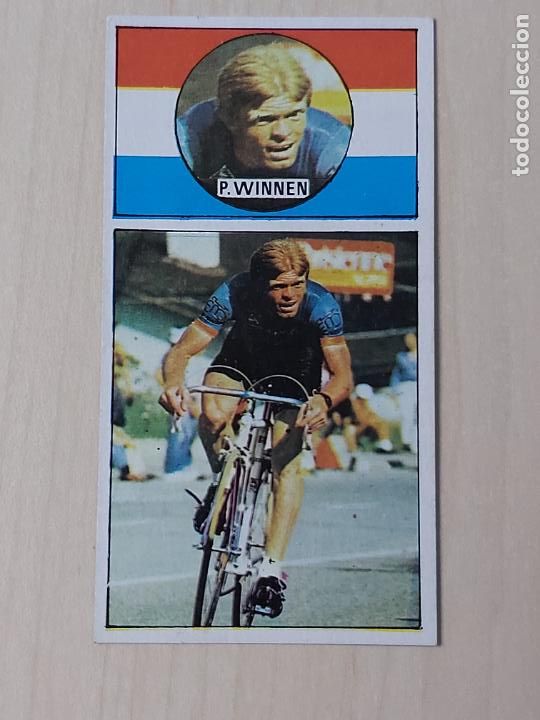 Fu&szlig;ball-Sticker: N&ordm; 42 P&Egrave;TER WINNEN - CROMO - ASES DEL PEDAL ED. MERCHANTE 1987