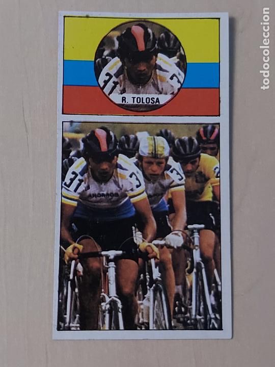 Fu&szlig;ball-Sticker: N&ordm; 39 RAMON TOLOSA - CROMO - ASES DEL PEDAL ED. MERCHANTE 1987