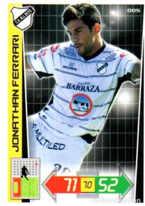 Cromos de f&uacute;tbol: ADRENALYN ARGENTINA 2013-005-Jonathan ferrari-ALL BOYS