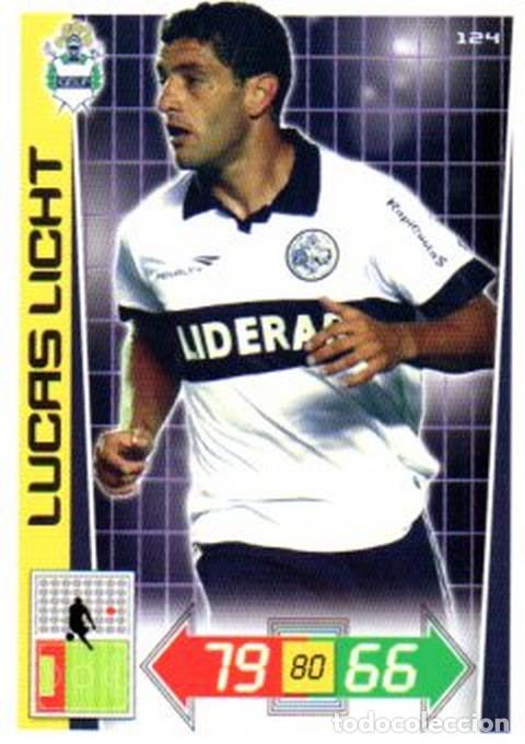 Cromos de F&uacute;tbol: ADRENALYN ARGENTINA 2013-124-Lucas Licht-GImnasia y Esgrima La Plata
