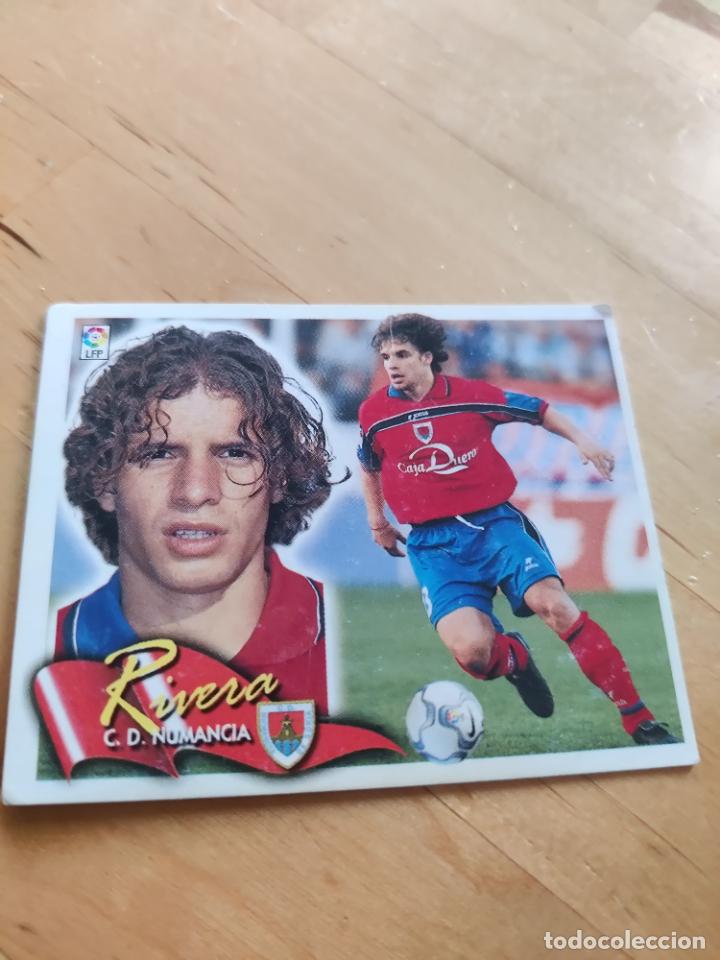 Cromos de f&uacute;tbol: rivera numancia este 2000 2001 00 01 sin pegar - Foto 1