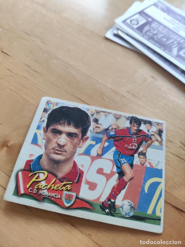Cromos de f&uacute;tbol: pacheta numancia este 2000 2001 00 01 sin pegar - Foto 1