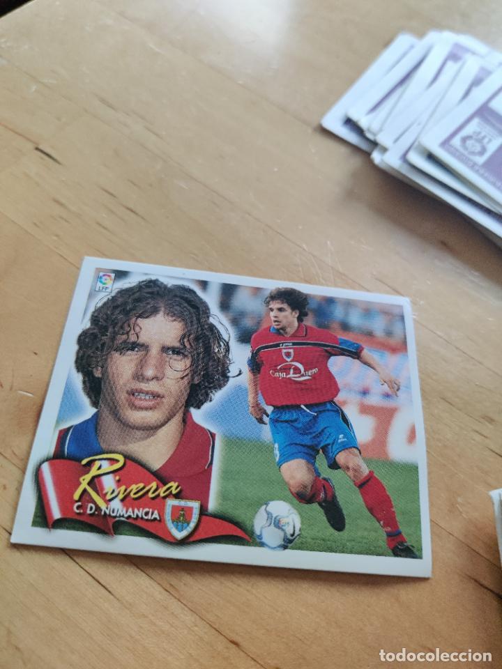 Cromos de f&uacute;tbol: rivera numancia este 2000 2001 00 01 sin pegar - Foto 1