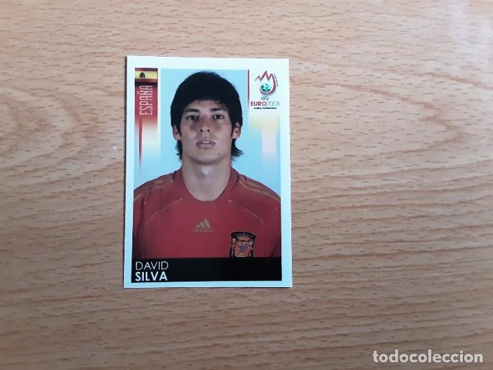 Cromos de F&uacute;tbol: CROMO FUTBOL EURO 2008 PANINI 430.SILVA-ESPA&Ntilde;A-NUNCA PEGADO-TRASERA MADE IN BRAZIL