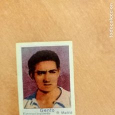 Cromos de Fútbol: CROMO ROOKIE GENTO REAL MADRID. 1953-1954. SIN PEGAR. EXCELENTE ESTADO. COLECCION REY CHICO.. Lote 361436695