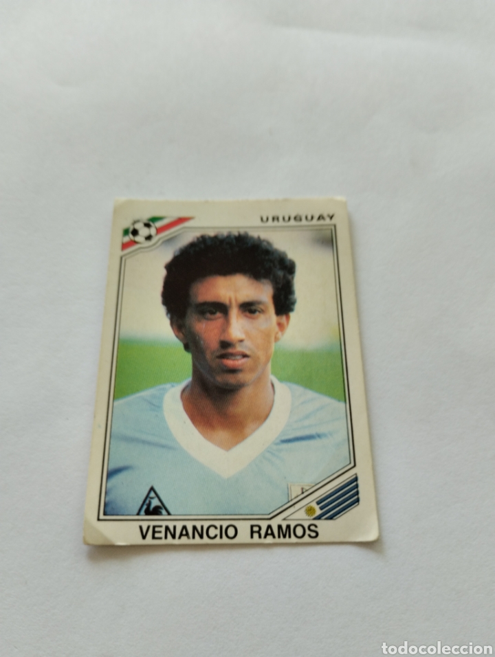Cromos de Futebol: VENANCIO RAMOS URUGUAY CROMO N 324 MEXICO 86 MUNDIAL MEJICO 86 PANINI 1986