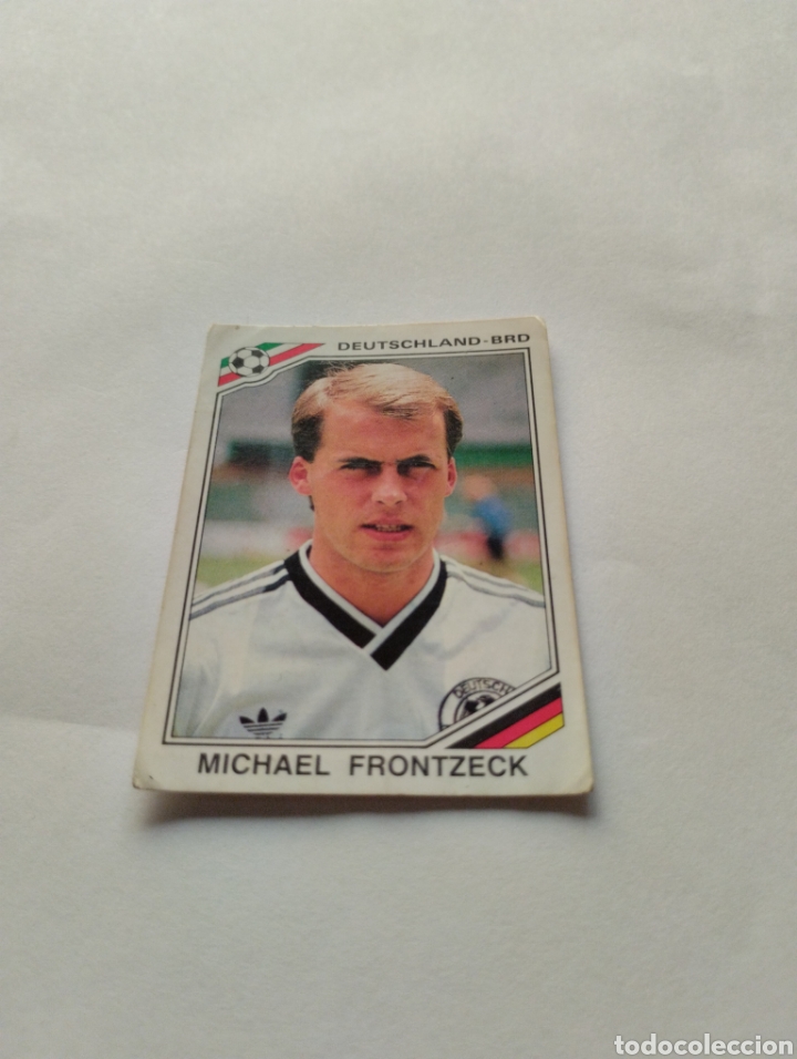 Cromos de F&uacute;tbol: MICHAEL FRONTZECK ALEMANIA DEUTSCHLAND CROMO N 299 MEXICO 86 MUNDIAL MEJICO 86 PANINI