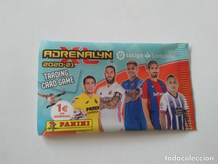 Cromos de F&uacute;tbol: SOBRE VACIO CROMOS ADRENALYN PANINI 2020-2021 LIGA 20-21 PAREJO SERGIO RAMOS CAMPA&Ntilde;A ORELLANA CUCHO