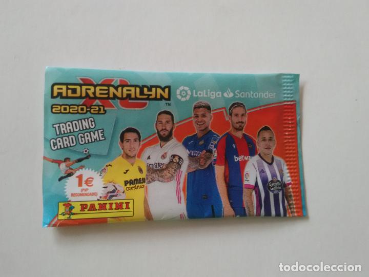 Cromos de F&uacute;tbol: SOBRE VACIO CROMOS ADRENALYN PANINI 2020-2021 LIGA 20-21 PAREJO SERGIO RAMOS CAMPA&Ntilde;A ORELLANA CUCHO