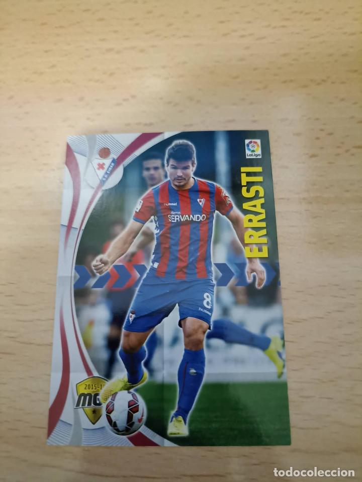 Cromos de f&uacute;tbol: Megacracks 15/16. 174- Errasti. Eibar. - Foto 1