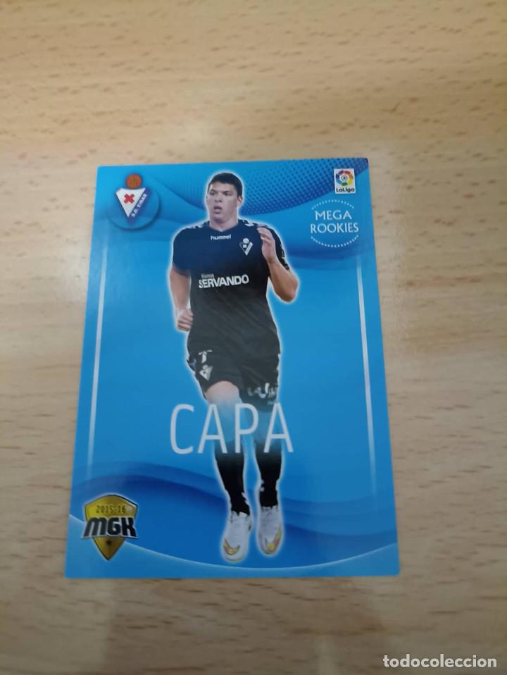 Cromos de f&uacute;tbol: Megacracks 15/16. 189- Capa. Eibar. Mega rookies. - Foto 1