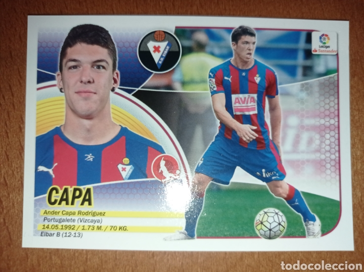 Cromos de f&uacute;tbol: Capa n&deg;3 liga este 16/17 Eibar - Foto 1