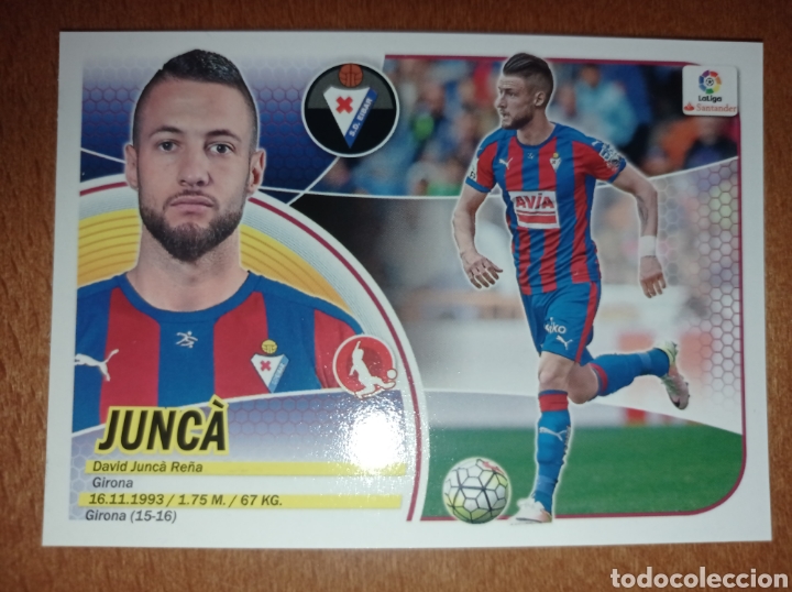 Cromos de f&uacute;tbol: Junca n&deg;7A liga este 16/17 Eibar - Foto 1