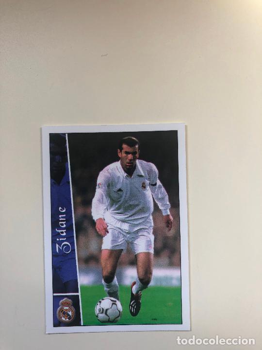 Cromos de f&uacute;tbol: ZIdane- Las fichas de la Liga 2002-2003