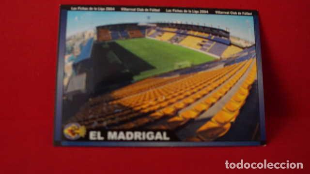 Figurine di Calcio: ESTADIO, EL MADRIGAL,MUNDICROMO,LIGA 2003/2004,MUNDI CROMO 03/04,NUMERO 380,VILLAREAL CLUB DE FUTBOL