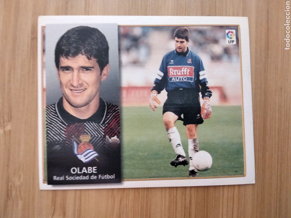 Football Stickers: OLABE REAL SOCIEDAD EDICIONES ESTE 98 99 1998 1999 SIN PEGAR CROMO FUTBOL UNIFICO ENVIOS