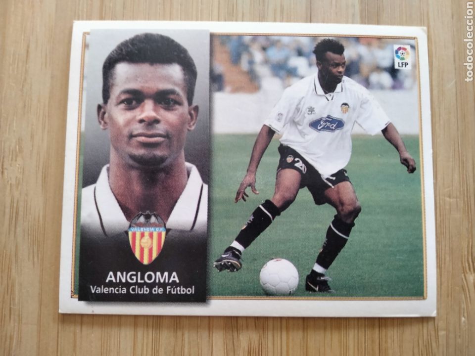 Cromos de f&uacute;tbol: ANGLOMA VALENCIA C.F EDICIONES ESTE 98 99 1998 1999 SIN PEGAR CROMO FUTBOL UNIFICO ENVIOS