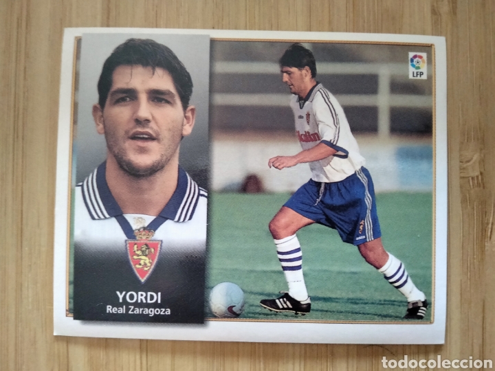 Cartes &agrave; collectionner de Football: YORDI REAL ZARAGOZA EDICIONES ESTE 98 99 1998 1999 SIN PEGAR CROMO FUTBOL UNIFICO ENVIOS