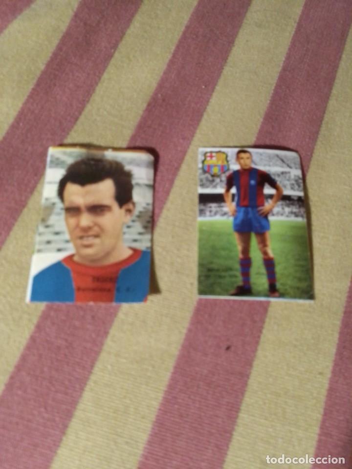 Cromos de f&uacute;tbol: Cromos Bar&ccedil;a - Foto 1