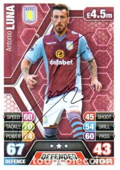 Fu&szlig;ball-Sticker: CROMO FIRMADO - AUTOGRAFO FUTBOL - LUNA - WESTHAM