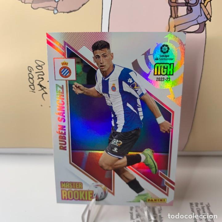 Fu&szlig;ball-Sticker: RUBEN SANCHEZ 430 - MASTER ROOKIE - RCD ESPANYOL - PANINI MGK MEGACRACKS LA LIGA 22 23 - NUEVA