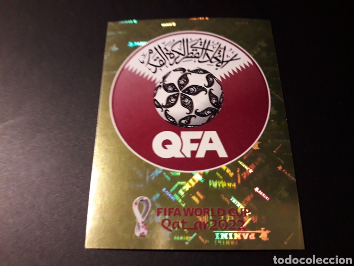 Fu&szlig;ball-Sticker: ESCUDO QATAR N&deg; 2 COPA MUNDIAL DE F&Uacute;TBOL QATAR 2022 22 PANINI SIN PEGAR PEDIDO M&Iacute;NIMO 3&euro;