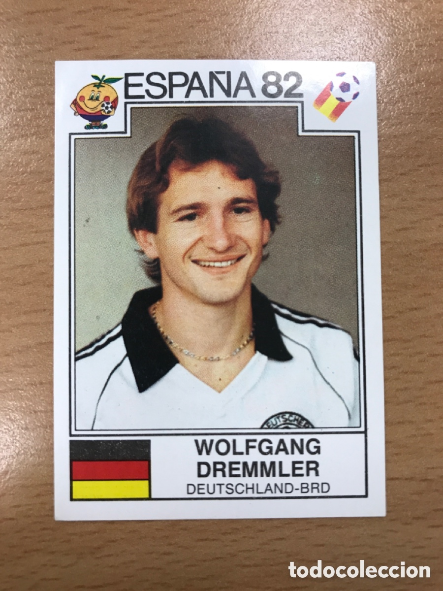 Cromos de F&uacute;tbol: Cromo panini mundial Espa&ntilde;a 82 n&uacute;mero 119 Dremmler - Sticker album world cup Spain 1982