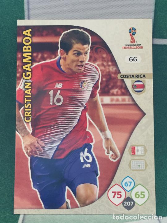 Football Stickers: 66. Cristian Gamboa (Costa Rica) Adrenalyn FIFA World Cup 2018 Russia