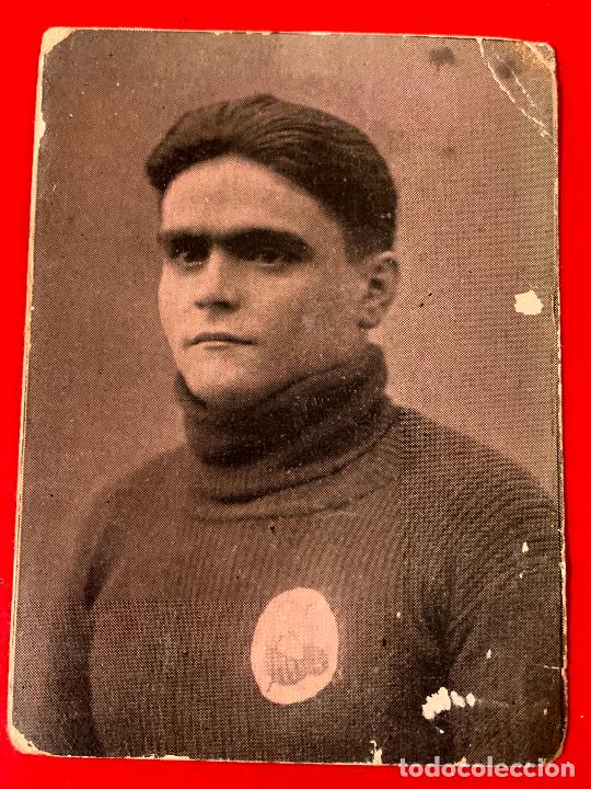 Cromos de Futebol: Foot-Ball, Galeria de jugadores. Benjamin Gibert del FC.Tarrasa. N.14 Antiguo cromo futbol.