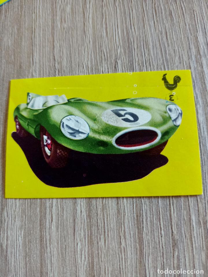 Cromos de F&uacute;tbol: CROMO CHOCOLATES EZQUERRA 1967 COCHE JAGUAR MODELO D. LIGERAMENTE DESPEGADO. BUEN ESTADO200