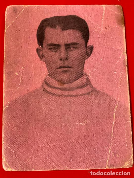 Figurine di Calcio: Foot-Ball, Galeria de jugadores. Baudilio Falguera, Atletic Sabadell F.C.. N.1 Antiguo cromo futbol.