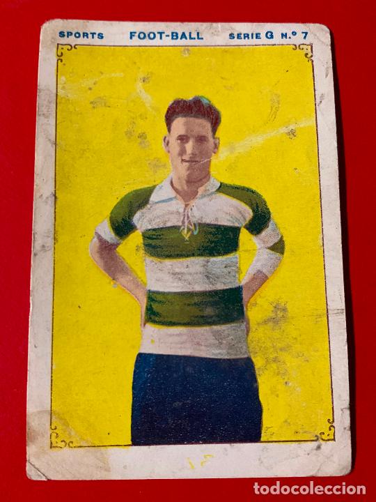 Figurine di Calcio: Foot-Ball, Sports. U.S.Sans. Elvich, Antiguo cromo futbol.