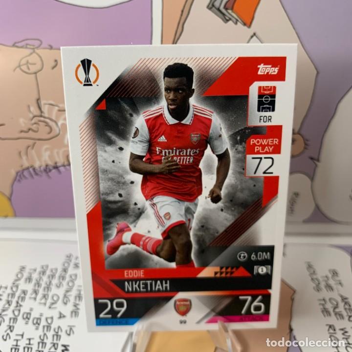 Figurine di Calcio: NKETIAH 99 - ARSENAL - TOPPS UCL CHAMPIONS LEAGUE MATCH ATTAX 22 23 - NUEVA