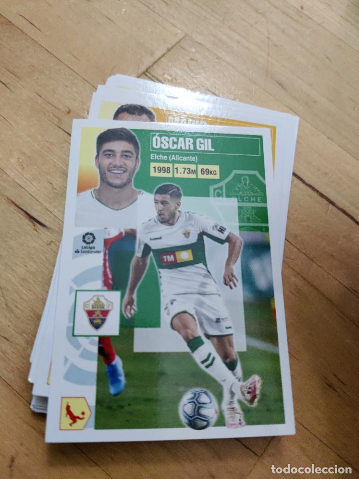 Fu&szlig;ball-Sticker: oscar gil elche 4 sin pegar este 2020 2021 20 21